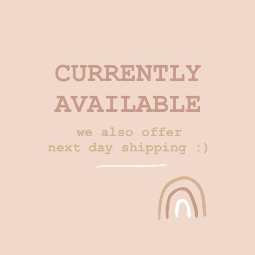 Currently available!